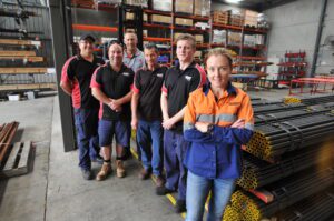 Kari-Armitage-and-some-of-the-Quarry-Mining-crew-scaled